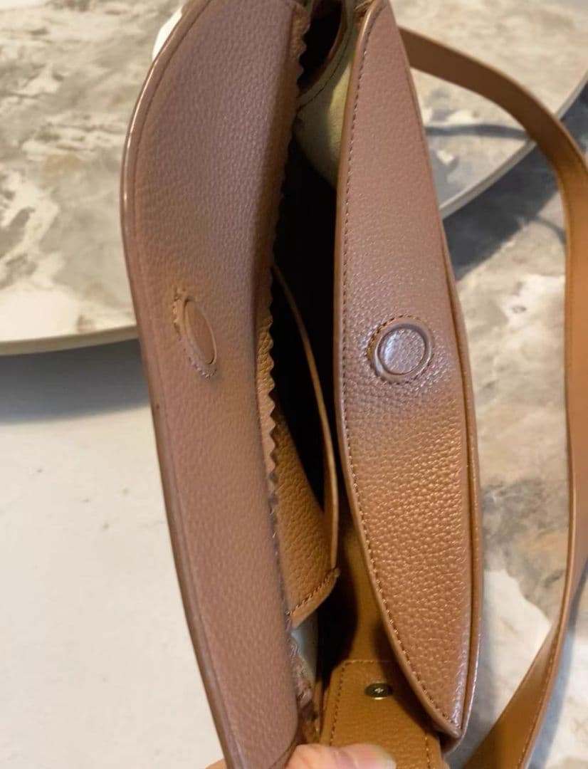 Polene ポレーヌ tonca トンカ キャメル ブラウン ショルダーバッグ