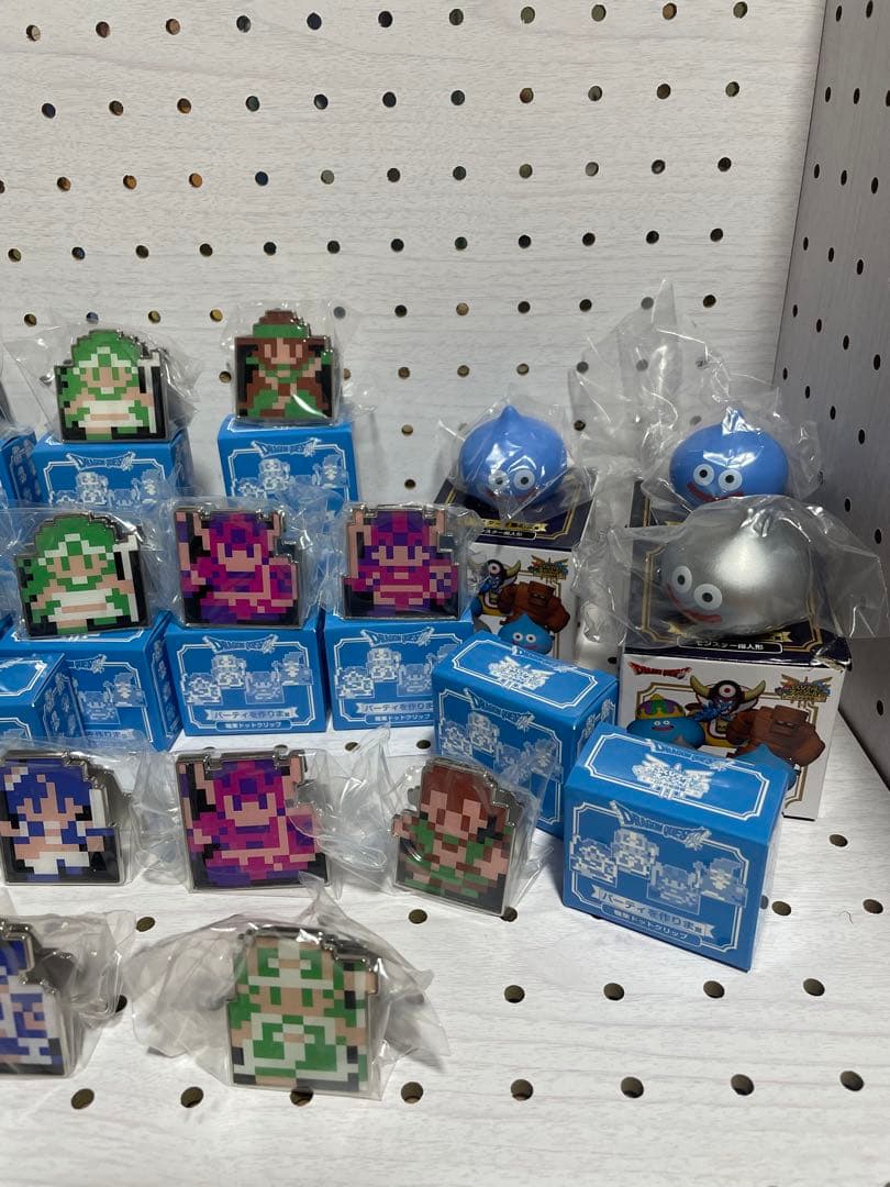 ドラクエ ふくびき所スペシャル 職業ドットクリップ&指人形セット