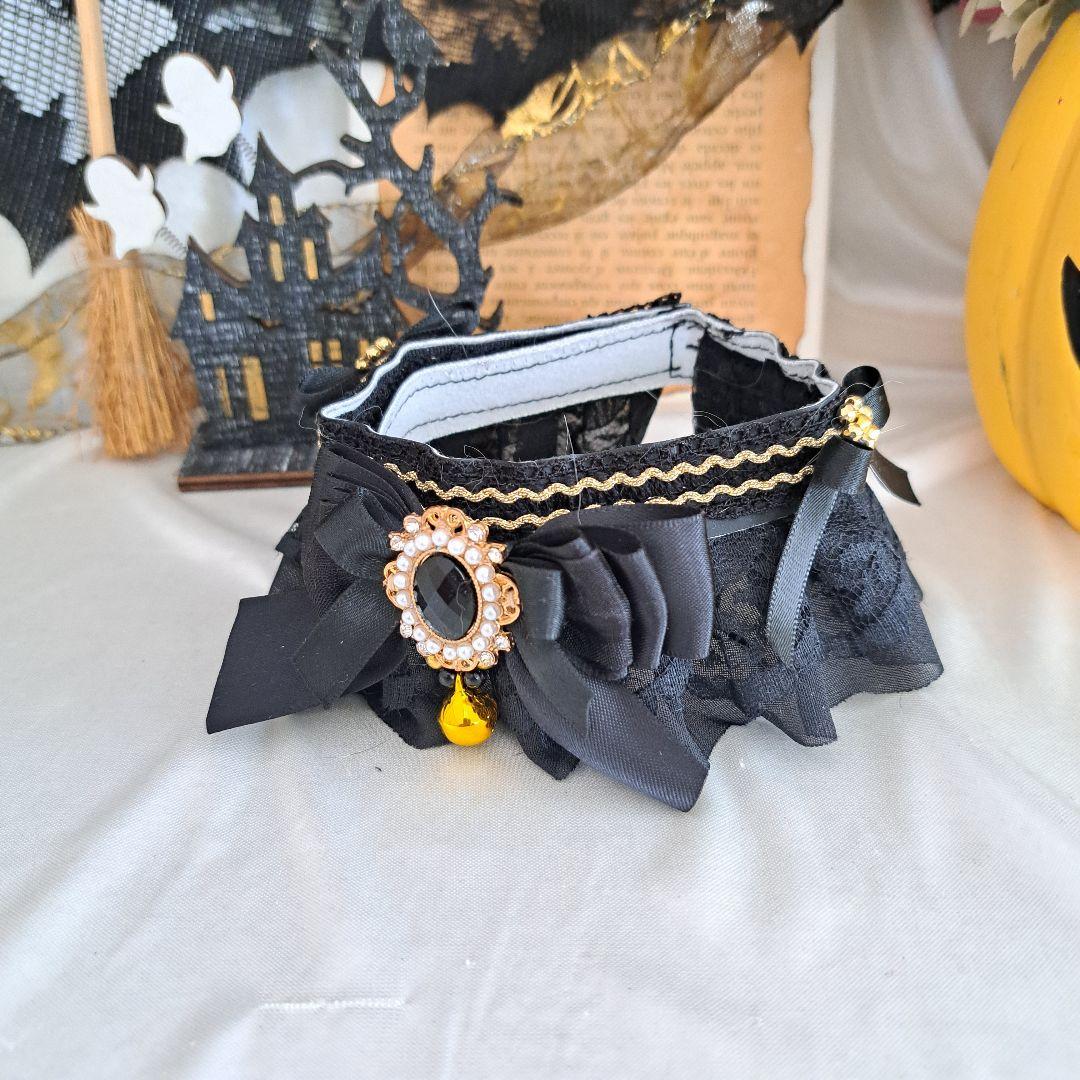 短毛ちゃんにも♥️中世ヨーロッパ風チョーカー(⑥)わんちゃん猫ちゃん用