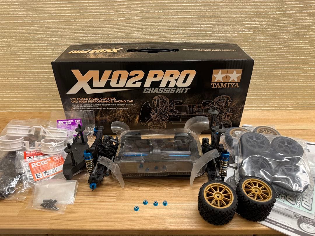 タミヤ XV02PRO 車体のみ おまけ付き