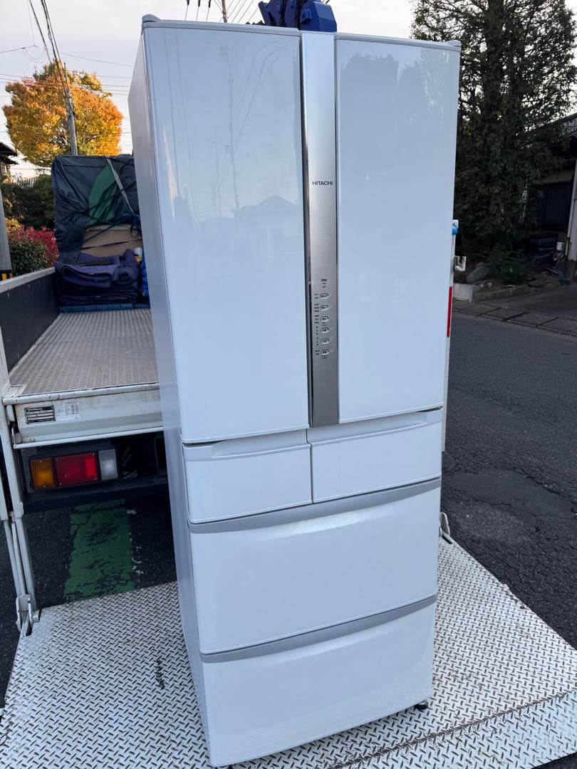 日立冷蔵庫R-F48M3 （W）❗️2019年❗️