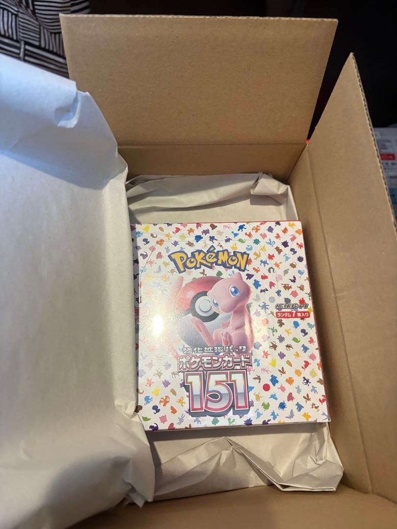 ポケカ151BOX シュリンクあり　納品書あり