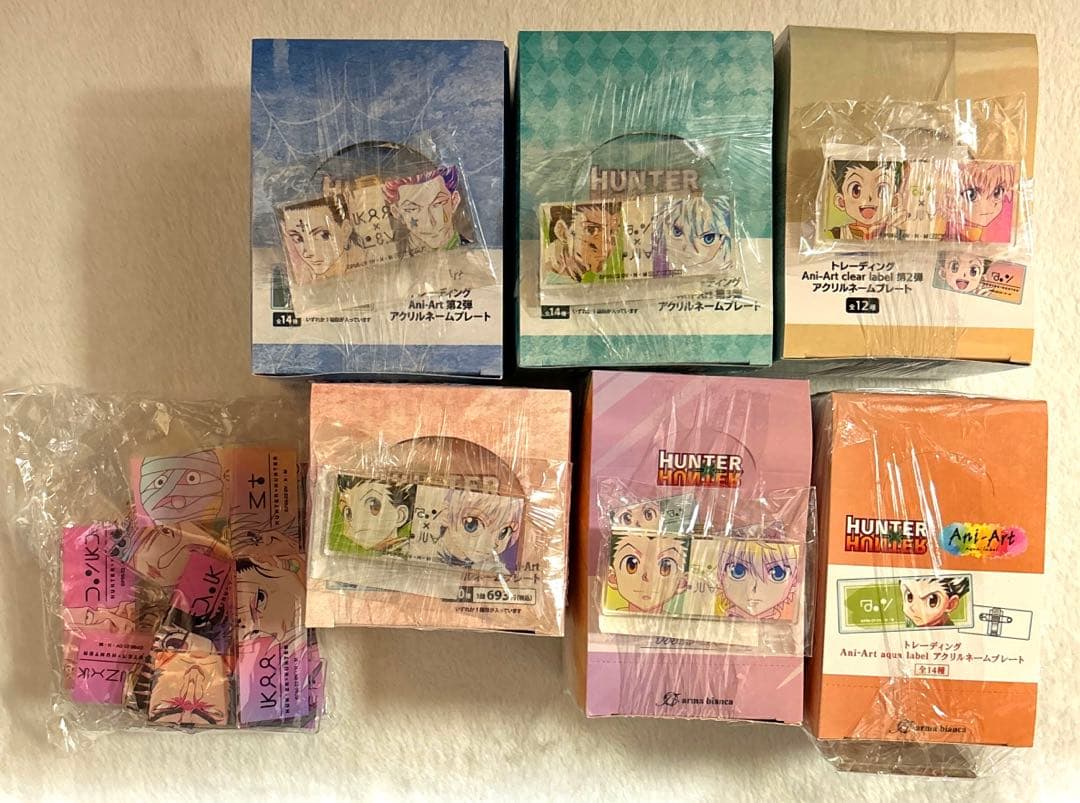 ハンターハンター アクリルネームプレート Ani-Art アニアート BOX