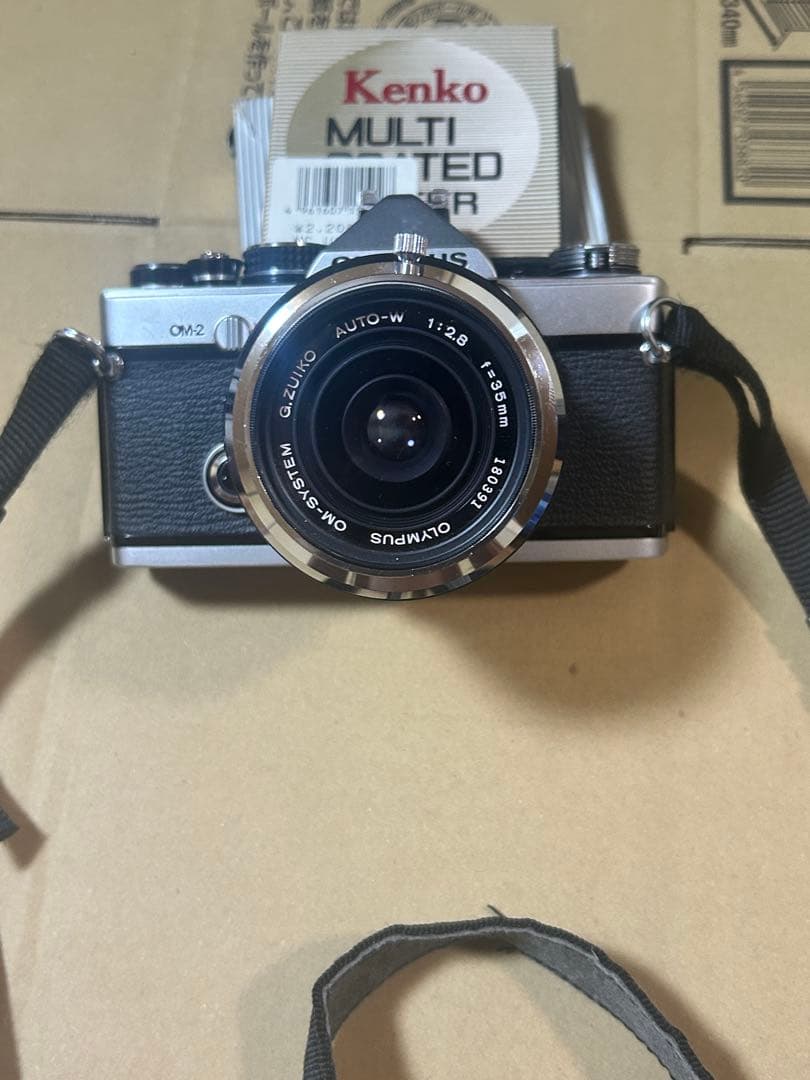 Olympus OM-2 フィルムカメラ 35mmレンズ付き