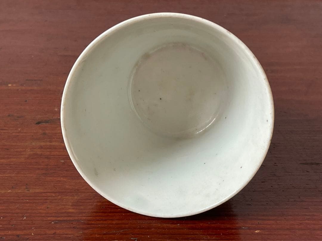 骨董　アンティーク　白磁　蕎麦猪口　古伊万里　白磁蕎麦猪口