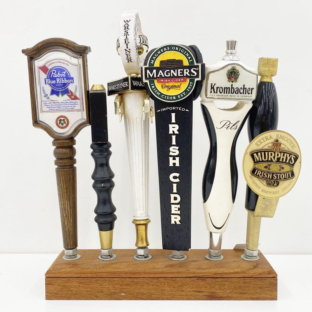 タップハンドル(パブスト・ブルーリボン、ヴァルシュタイナー等)6個