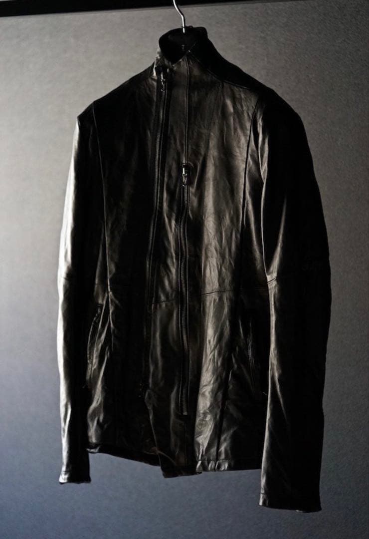JULIUS レザーライダースジャケット