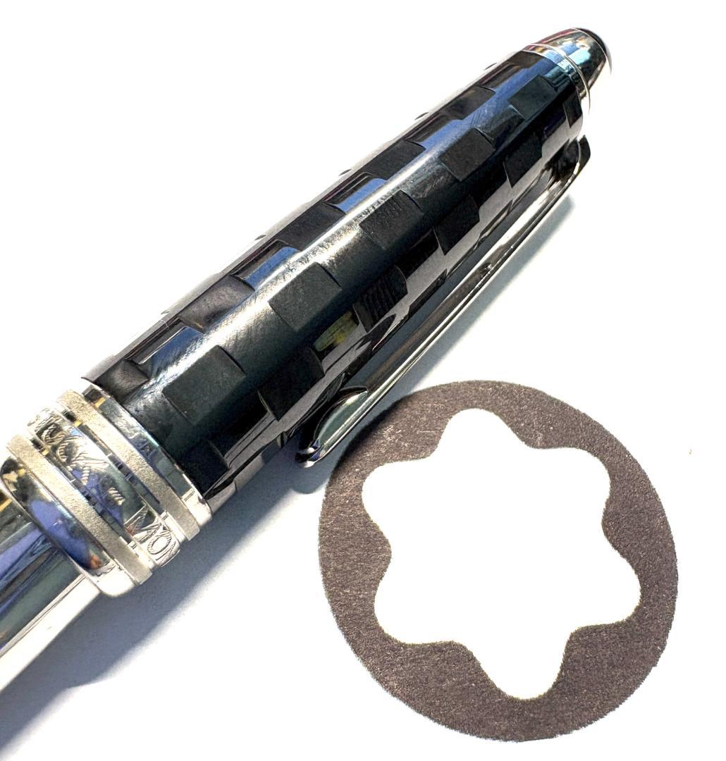 292 モンブラン　MST163　ソリテール／セラミックブラックプリズマ 　美品