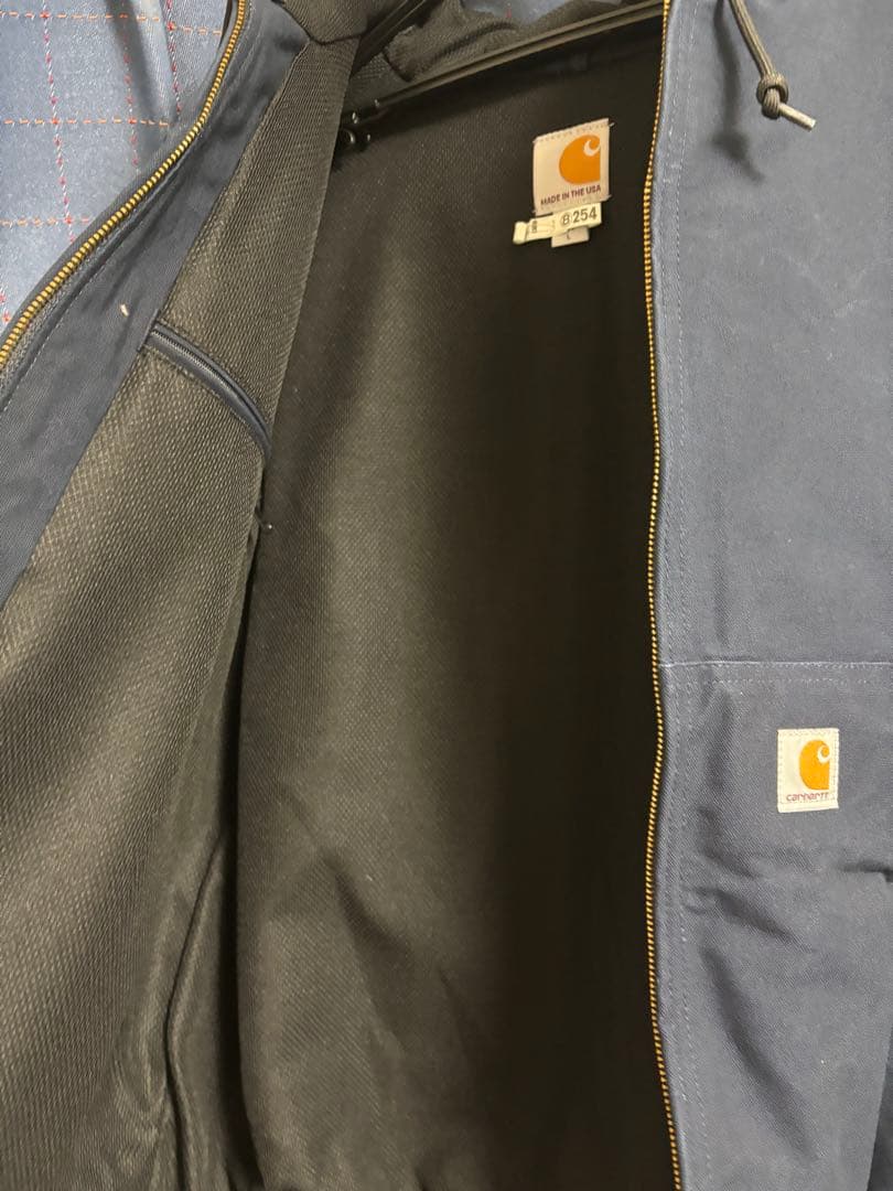 Carhartt フルジップパーカー Lサイズ ダークグレー