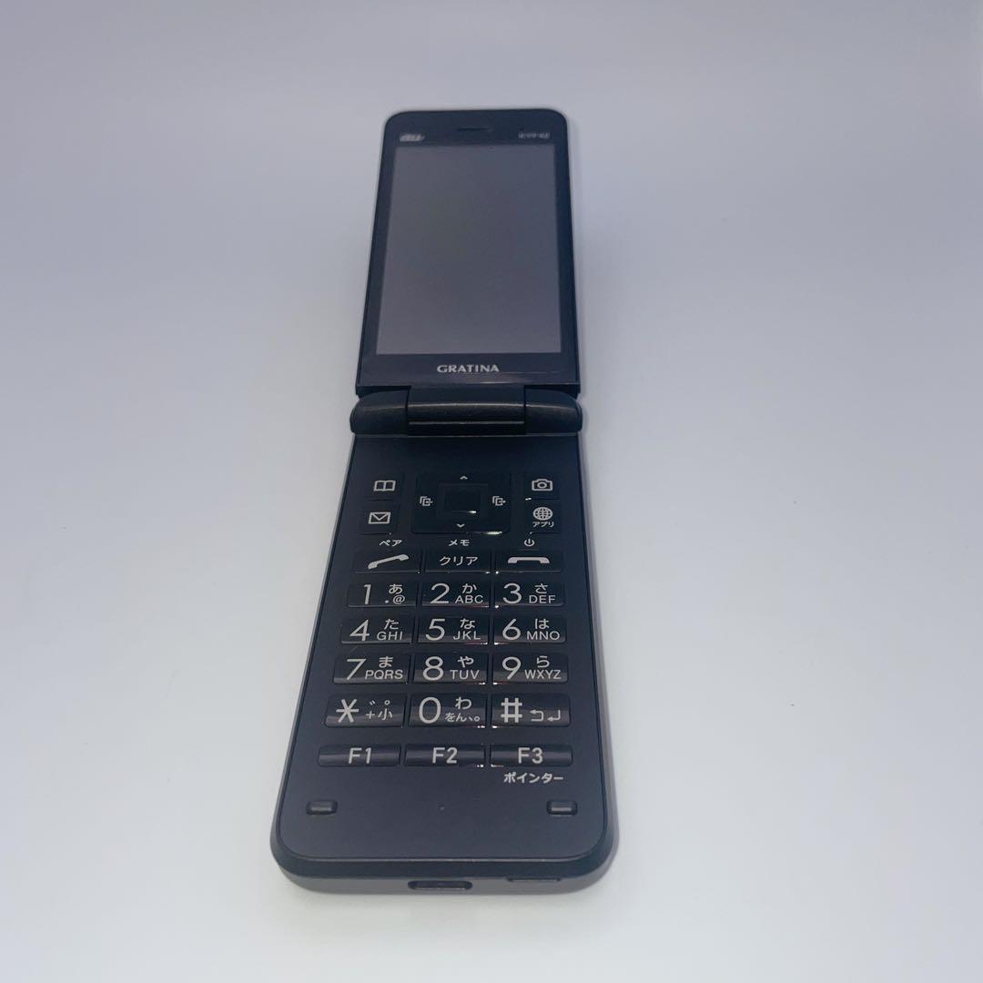 au 京セラ GRATINA KYF42 4G SIMフリーガラホ 箱・説明書付