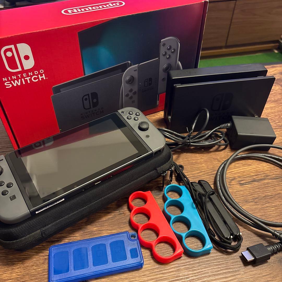 Nintendo Switch ニンテンドースイッチ グレー 箱付き
