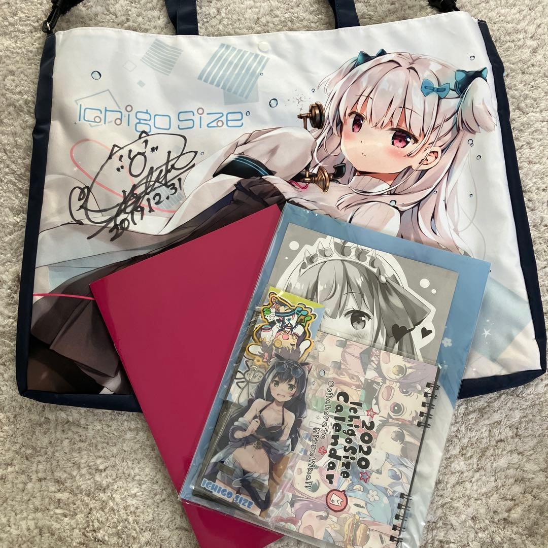 C97 いちごさいず 新刊+グッズセット+サイン入りフルカラートートバッグ