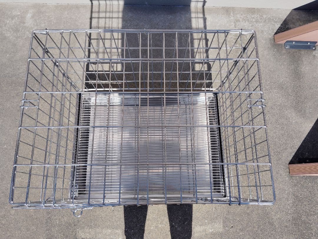 ハチコウ ステンレスケージＭ−ＳＯＰ 長面開 美品