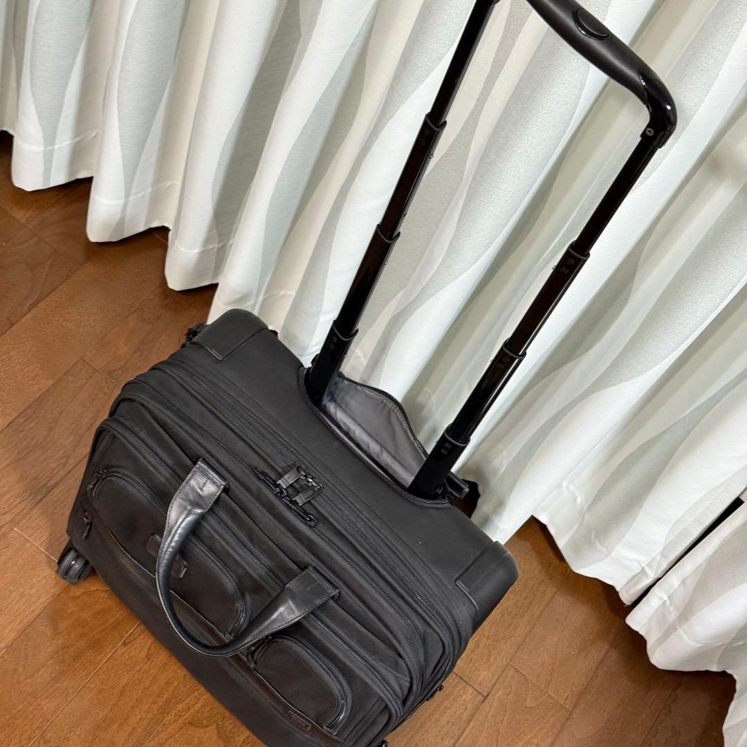 【極美品】TUMI 26627D2 4 wheel deluxe brief