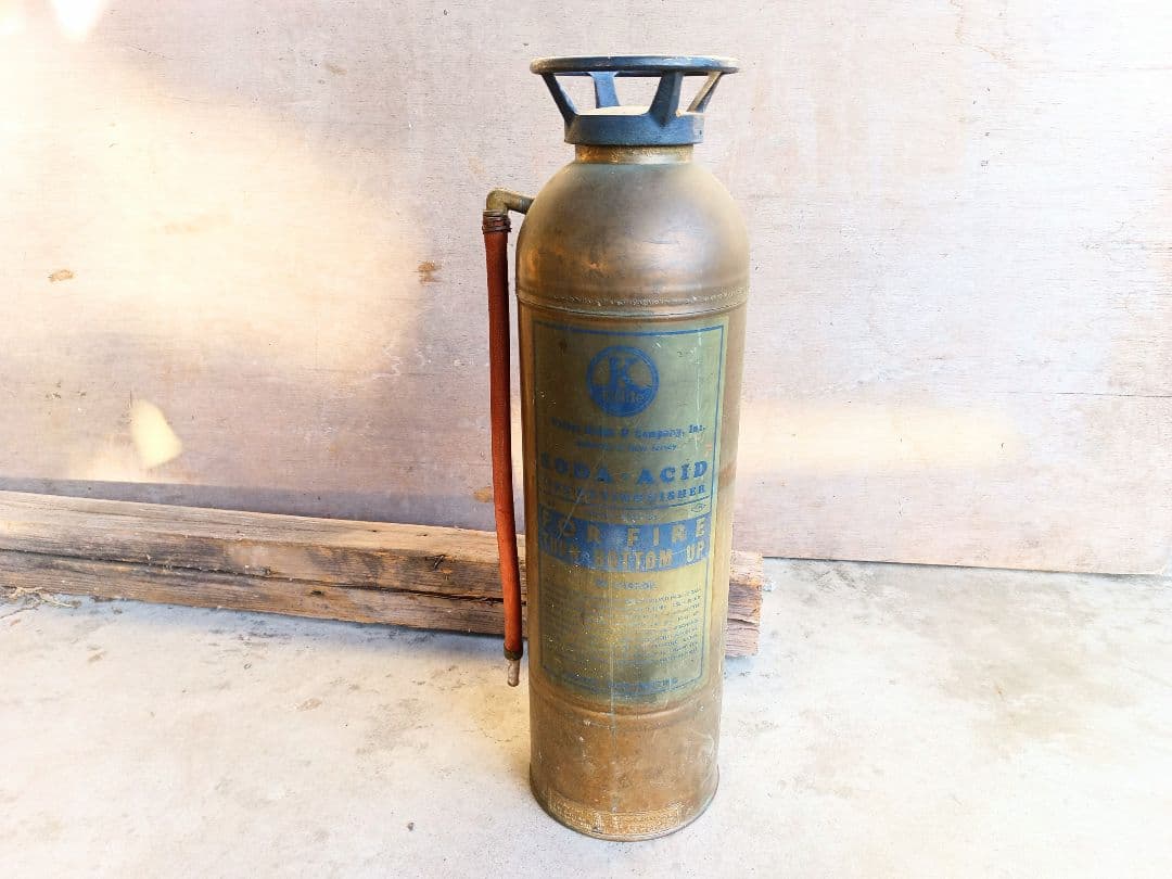 1950年代製 Kidde ソーダ酸消火器 USAビンテージ品