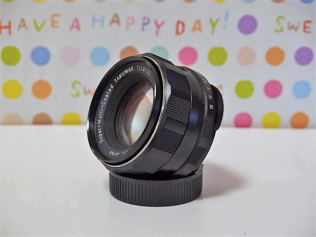 PENTAX SMC Takumar 55mm F1.8 宝石レンズ リングボケ