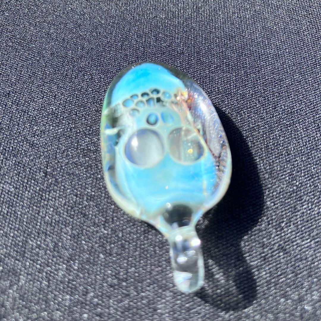 XODAS ペンダント ボロシリケイトガラス Bob Skull Proto