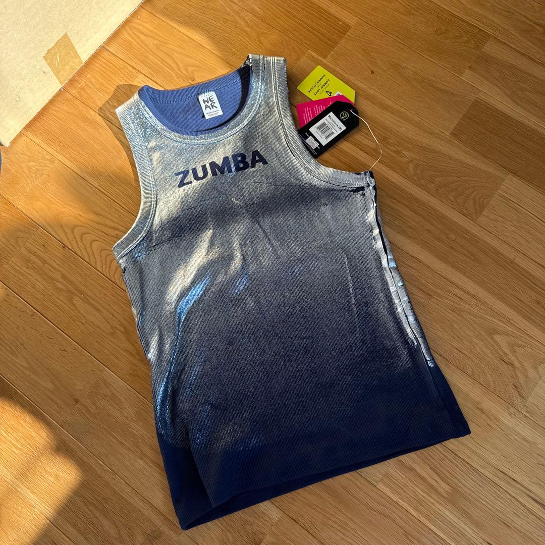 ZUMBA タンクトップ M グラデーション