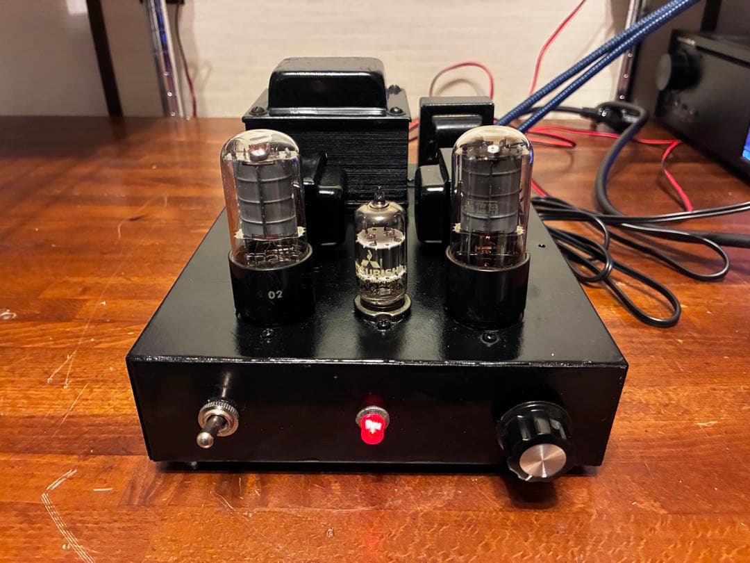 6V6 シングルアンプ 真空管アンプ マツダ（東芝製）