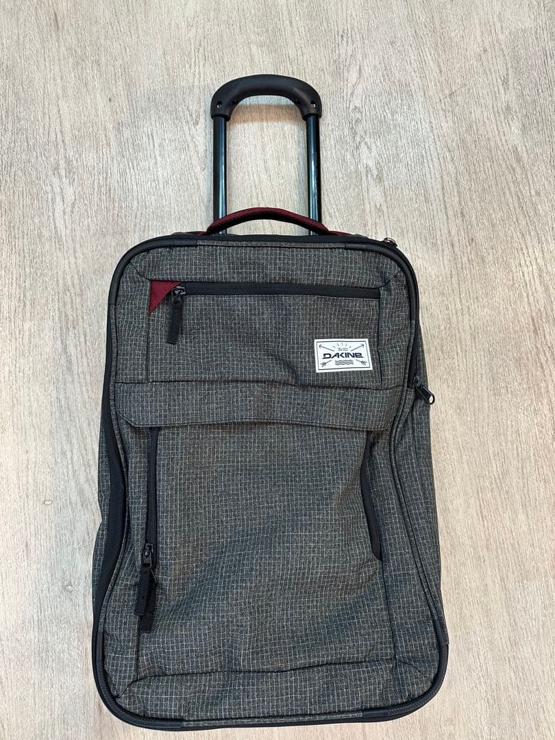 Dakine チェック柄キャリーケース 中型