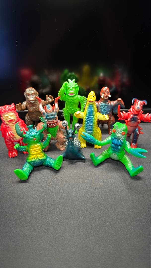 ブルマァク魂 10体セット 怪獣シリーズ ブルマァク ソフビ 送料込み