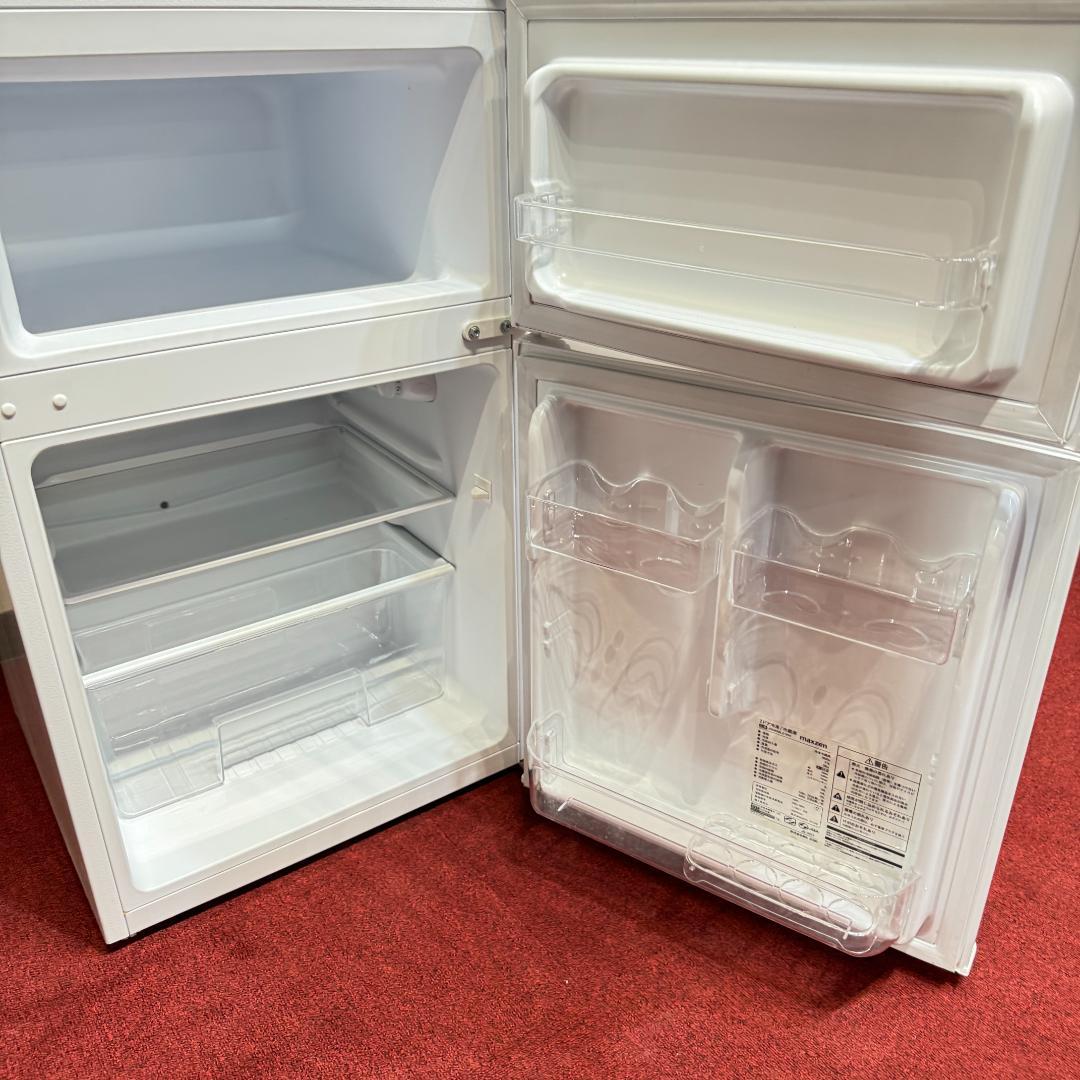 美品マックスゼン2020年製　2ドアミニ冷蔵庫　90リッター　JR090ML01