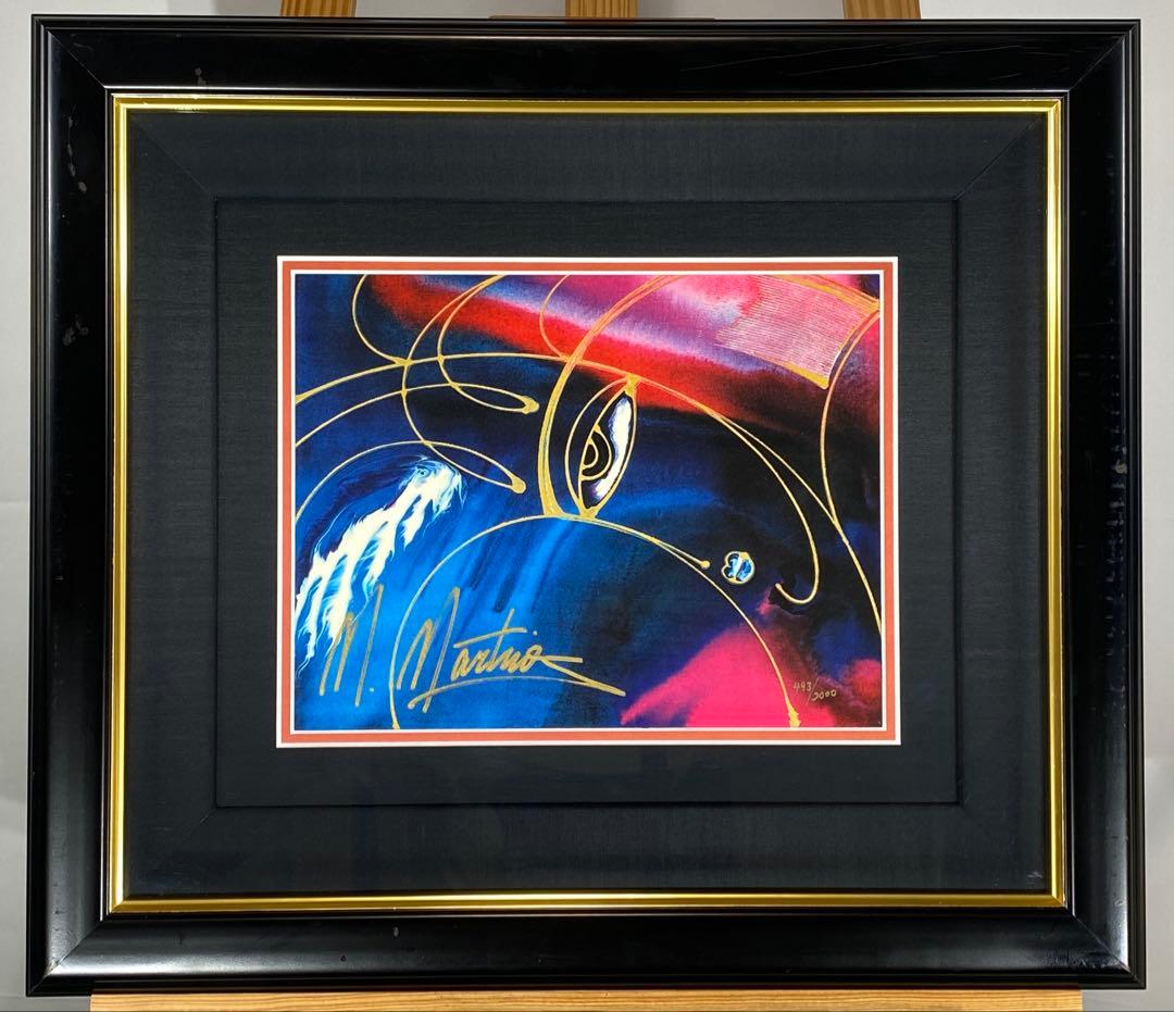 【版画】マーティロ・マヌキアン『優しい夜』シルクスクリーン