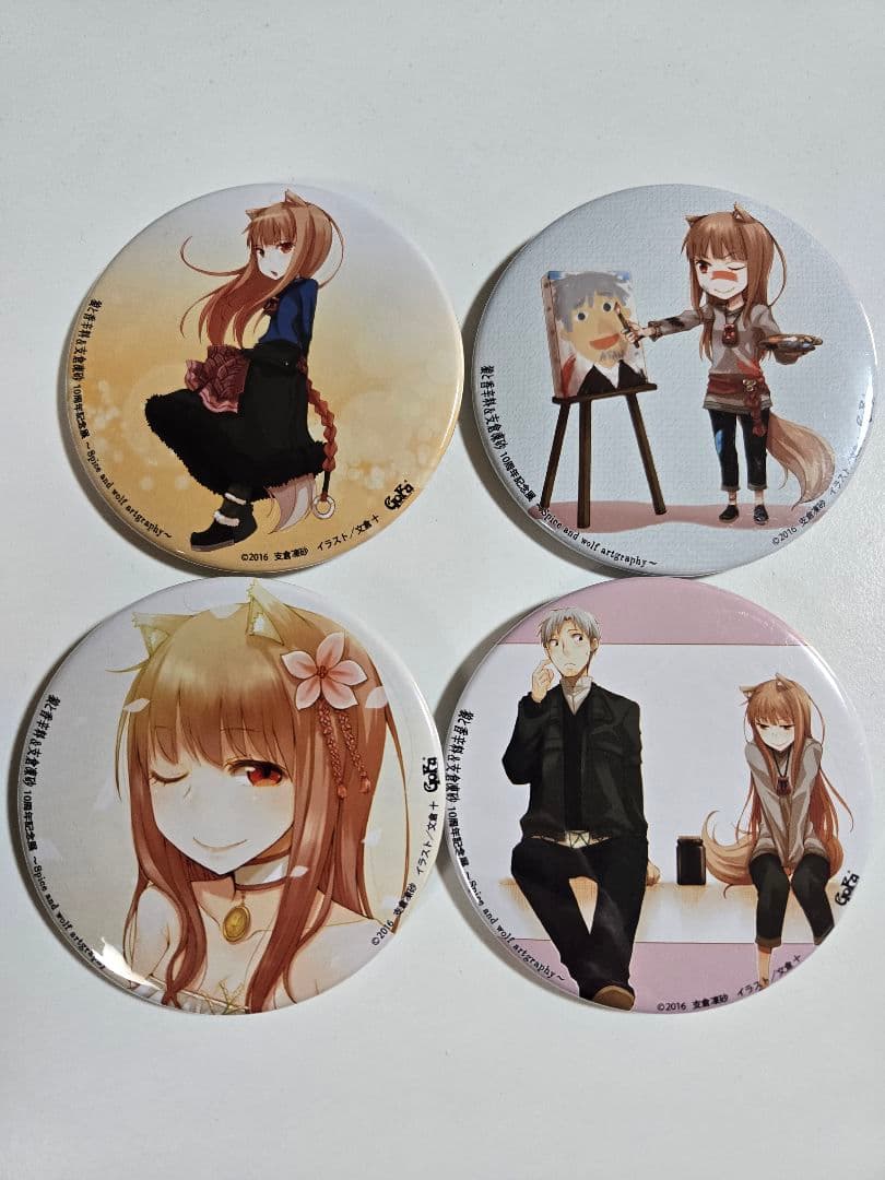 狼と香辛料　缶バッジ　10周年