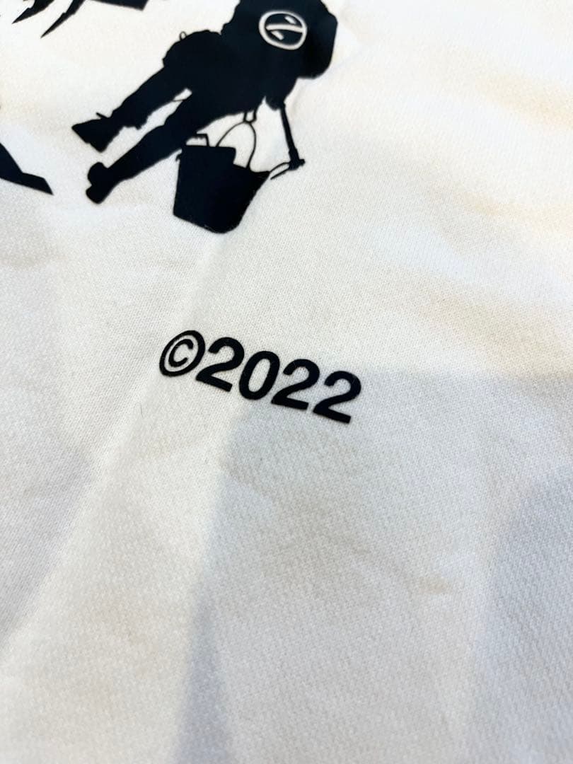 ずっと真夜中でいいのに AtoZ MUSEUM ニラちゃん　パーカー　白　XL