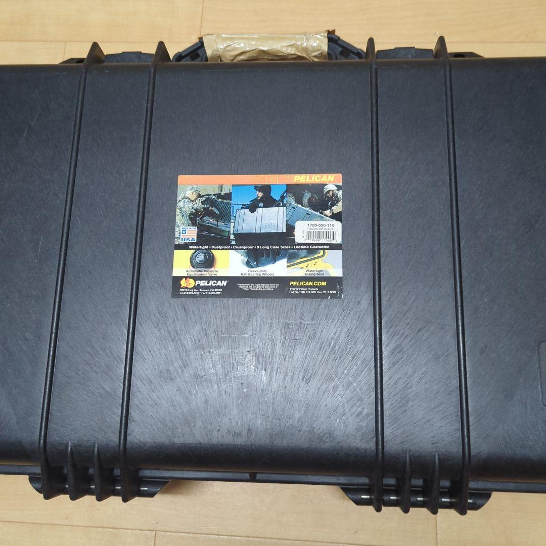 未使用品　ペリカンケース　1700 ウレタンフォーム付き　ガンケース　2860番