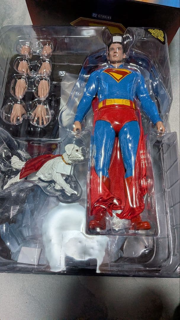 ア*ノ様 Hottoys ホットトイズ スーパーマン 2025 スーパーマン&ク