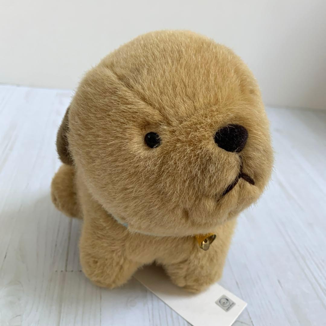 J*2様 V☆ ころわん　ぬいぐるみ　犬型　鈴付き ベージュ