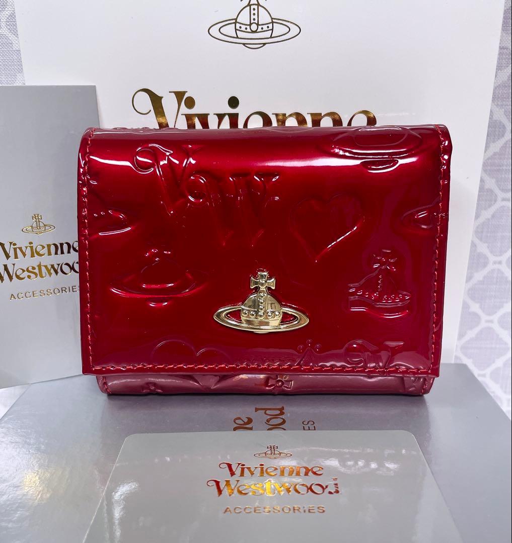【大人気✨️ショッパー付き】新品 Vivienne Westwood 赤エナメル