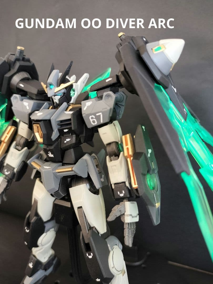 ガンダムダブルオーダイバーアーク　ガンダムブレイカー４塗装　GUNDAM 全塗装