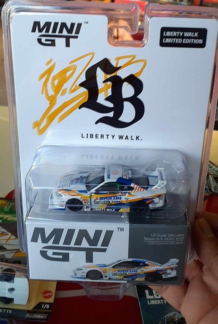 LBWK Mini GT 日産 LBS15 ブリスターパッケージサイン