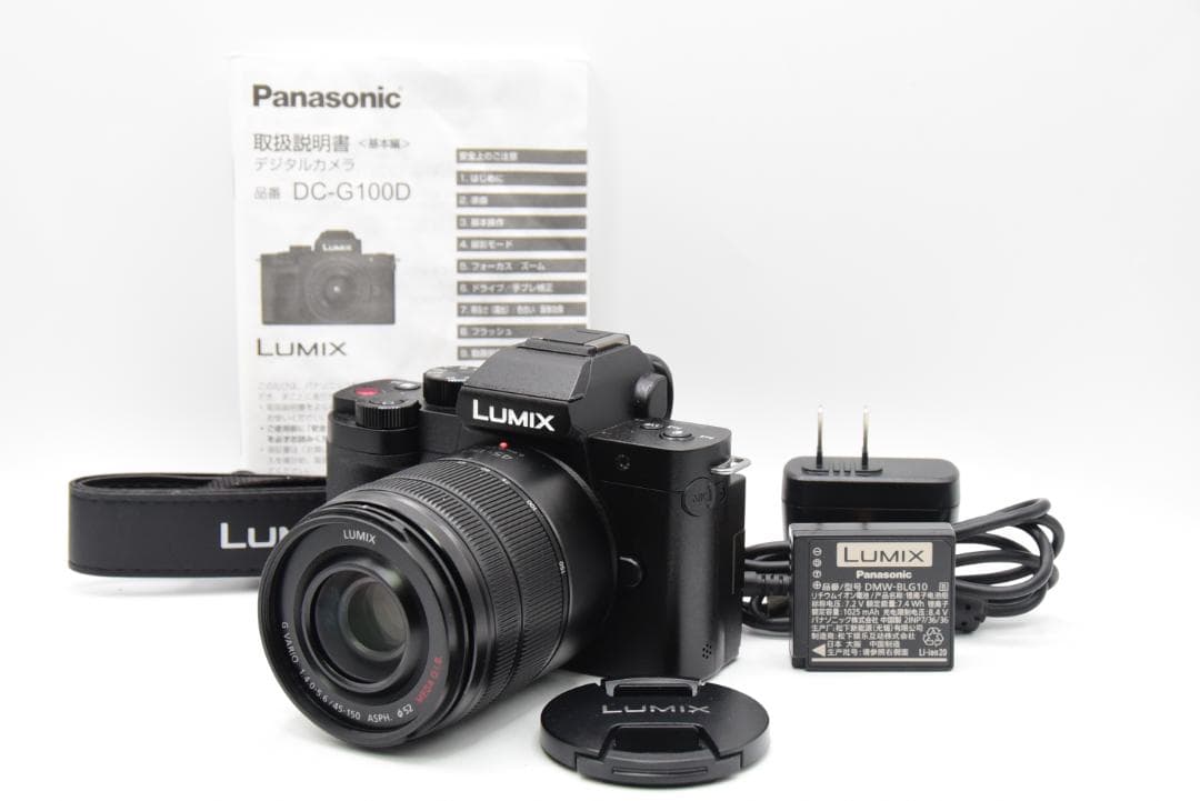 ■ ほぼ新品 ■Panasonic LUMIX DC-G100D レンズセット