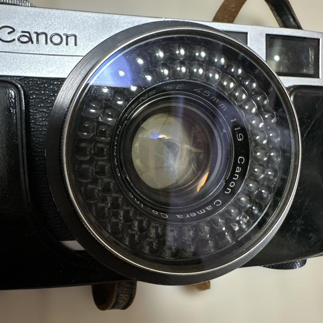 キャノン フィルムカメラ　Canon Canonet　レトロ　カメラ