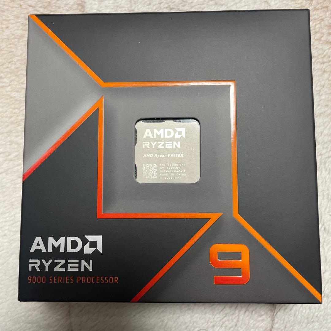 AMD Ryzen 9 9950X 9000シリーズ CPU