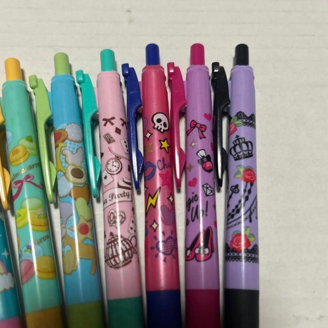 ZEBRA SARASA CLIP ボールペン ピチレモン 8色セット 平成女児