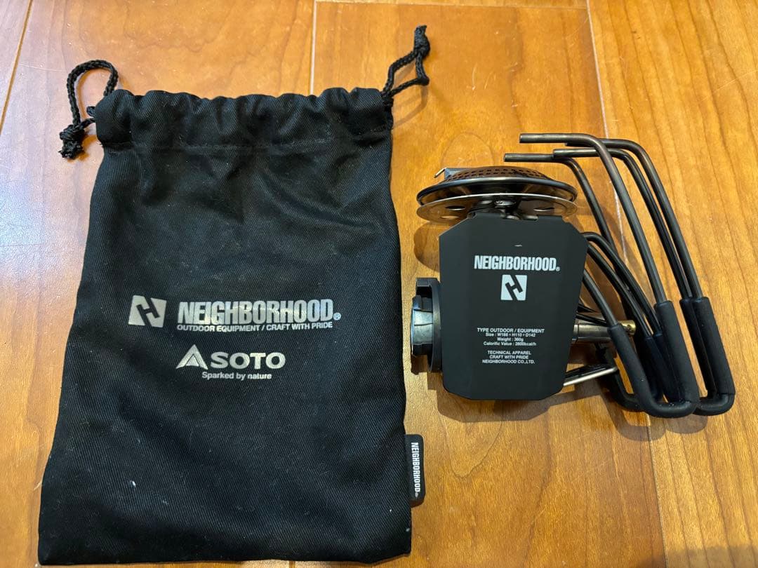 ネイバーフッド×SOTO シングルバーナー