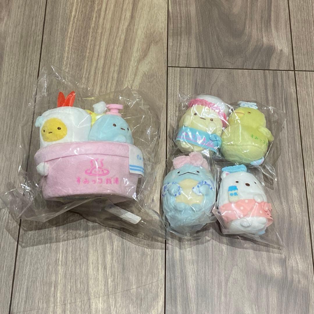 すみっコぐらし 銭湯 てのりぬいぐるみ