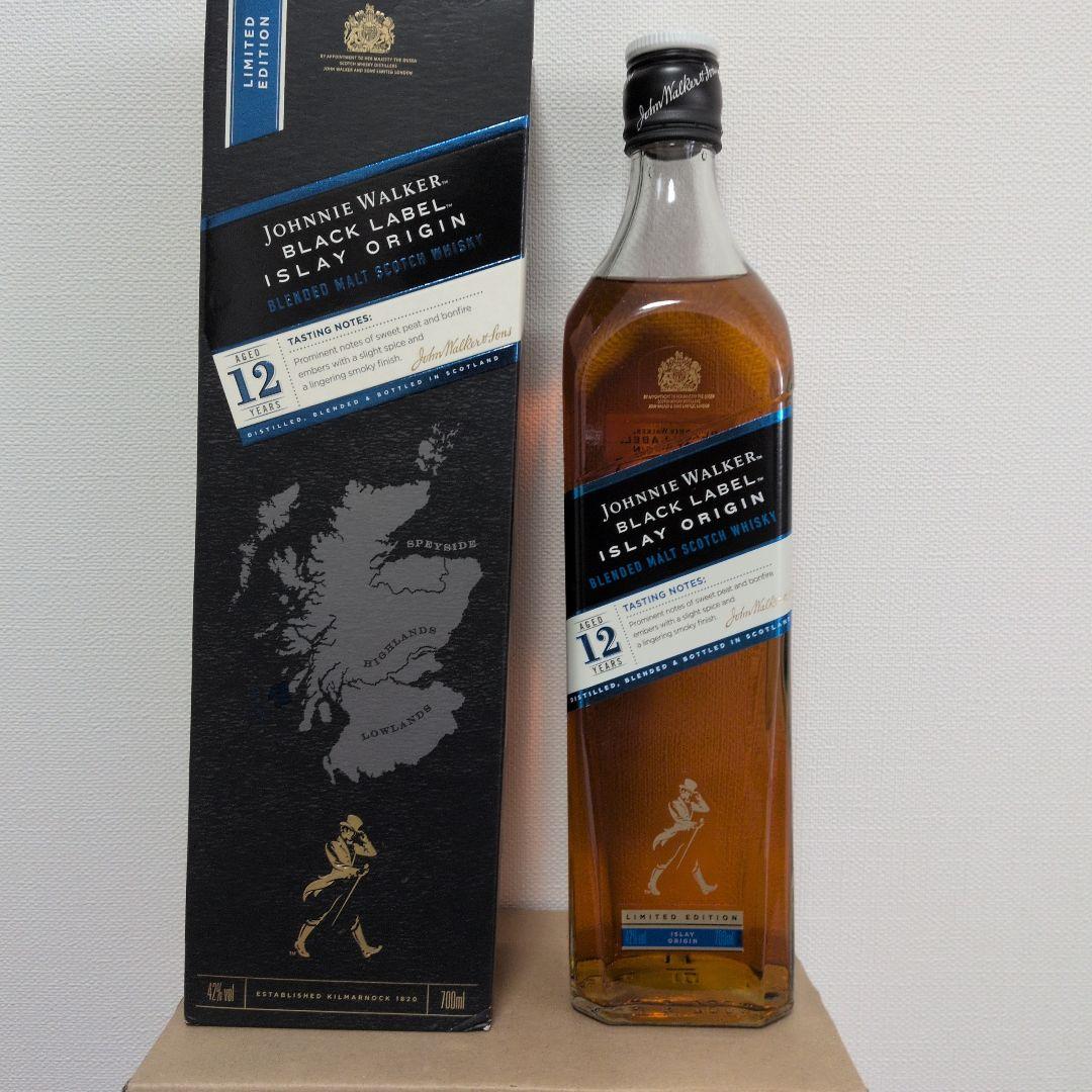 ◆ジョニーウォーカー◆ブラックラベル12年◆アイラオリジン◆限定品◆終売◆1本