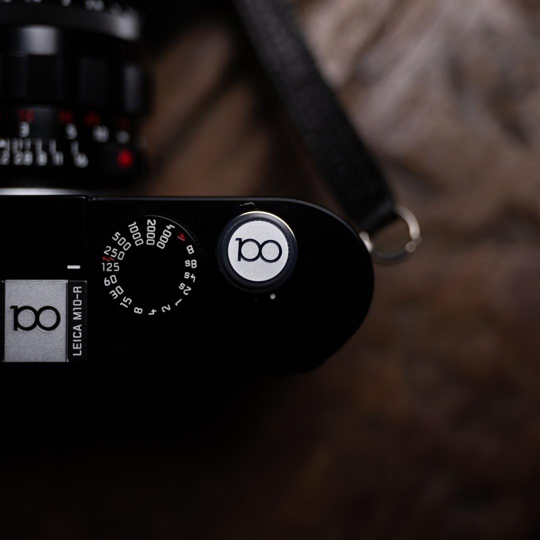 新品 Leica ライカ100周年限定 ホットシューカバー＆リレーズボタンセット