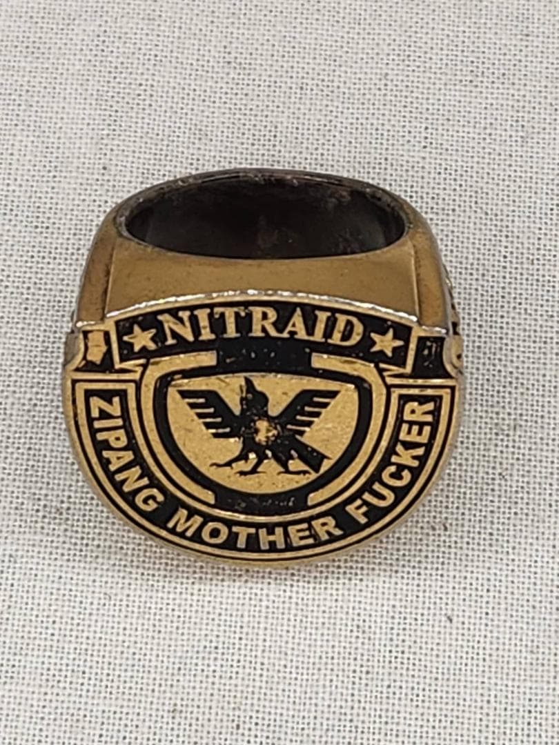 nitraid ナイトレイド リング ヤタガラス 日章旗 17号程度(画像参照)