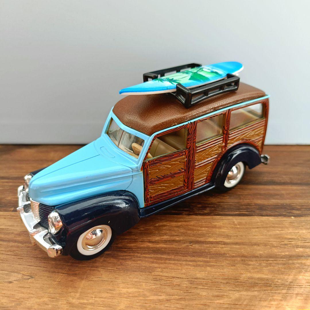 【美品】フォード　ウッディワゴン　約15cm　サーフボード　希少