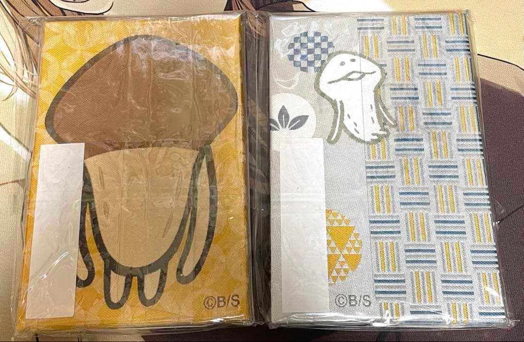 なめこさん　御朱印帳セット(金茶/白銀)