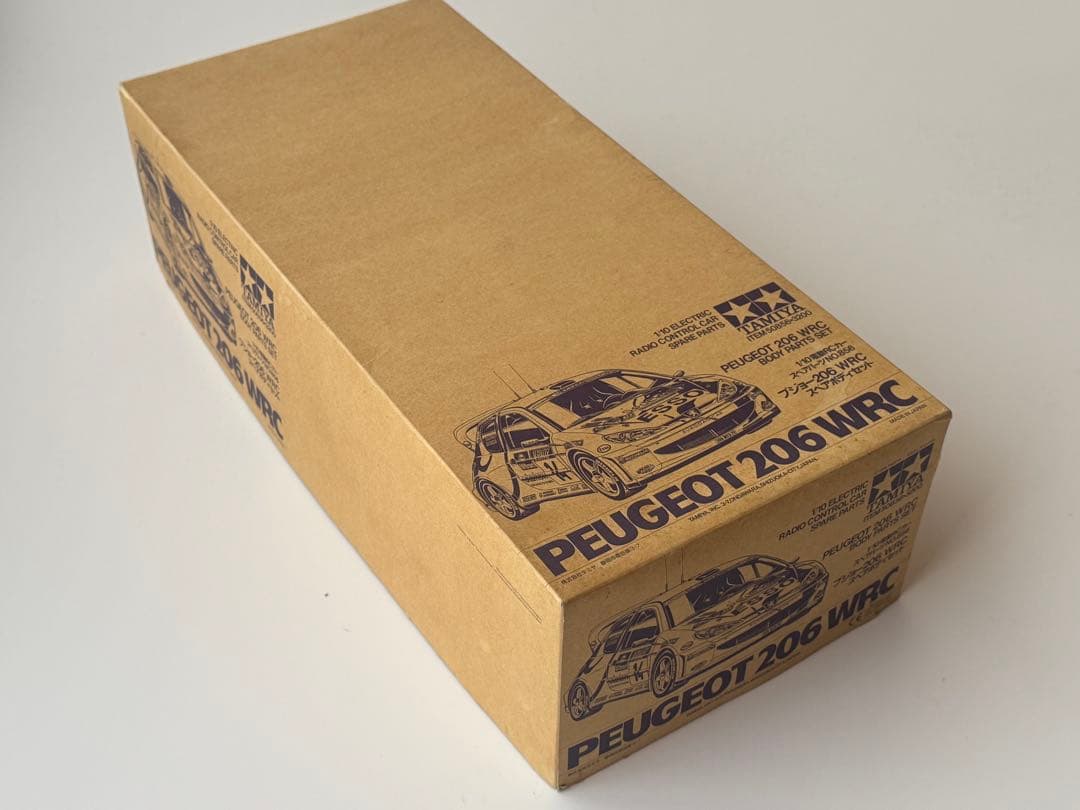 【絶版・未使用】プジョー 206 WRC スペアボディセット