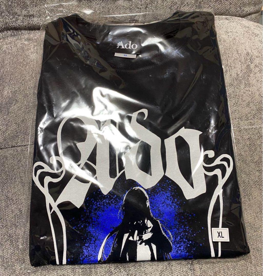 【新品】Adoエーディオを見せつけろ！ロックなロンT(大、XL相当)