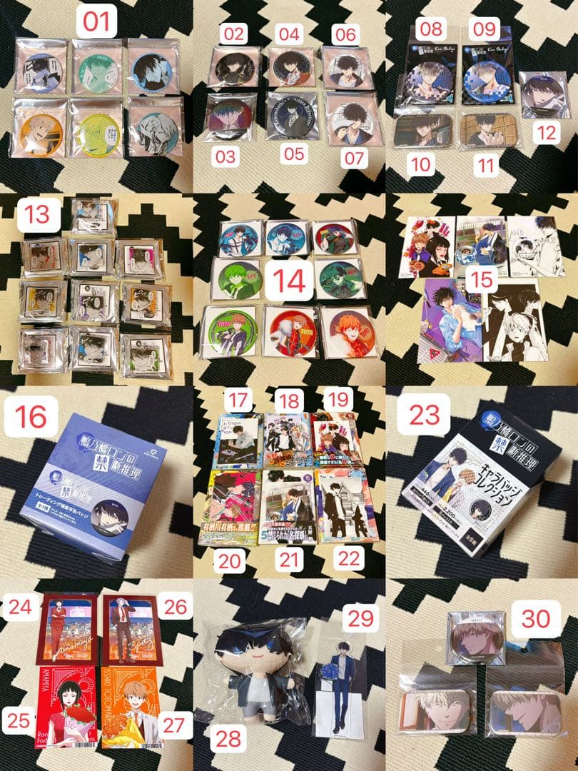 鴨乃橋ロンの禁断推理 Ron ロン 缶バッジ 特典 写真 カード