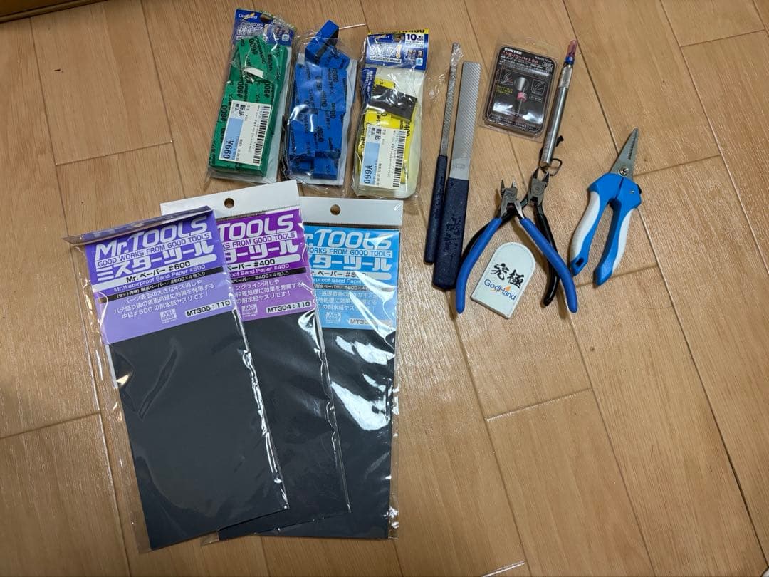 タミヤパワーコンプレッサー　エアブラシ　その他道具セット